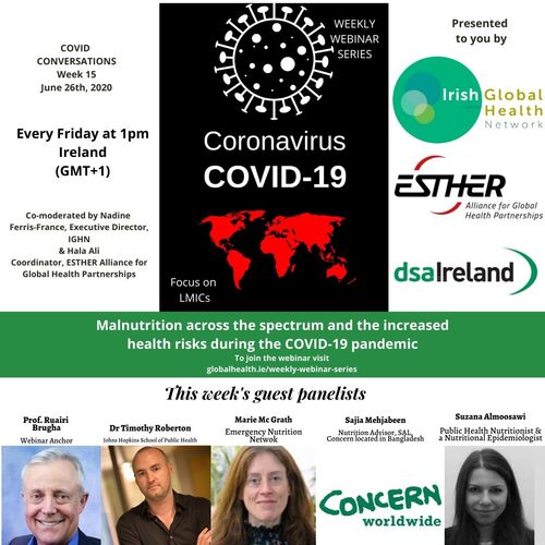 Malnutrition across the spectrum and the increased health risks during the COVID-19 pandemic