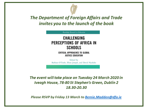 March Invitation book launch